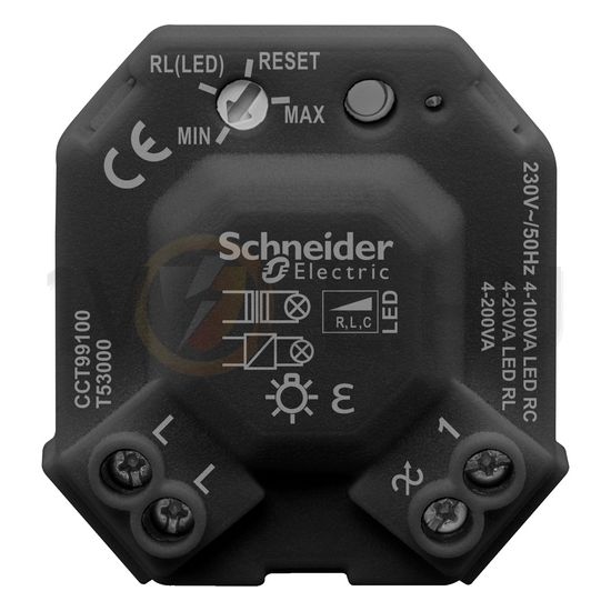 Merten-SM fényerőszabályzó modul LED-hez is betét komplett házban 4-200VA Acti9 IC Schneider - CCT99100