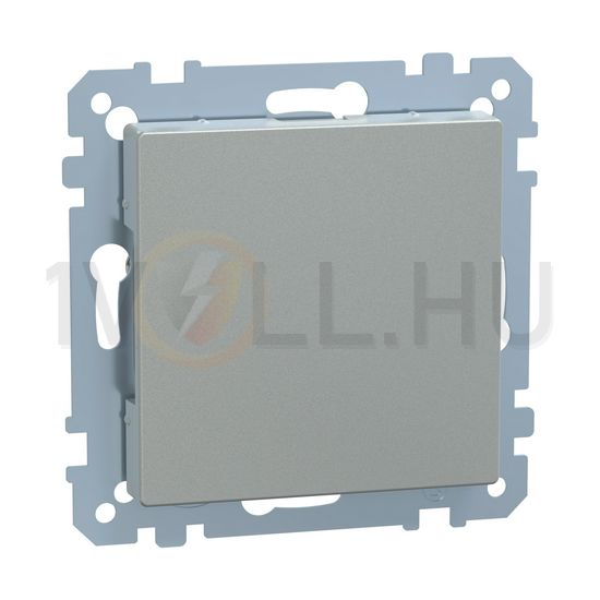 Merten-SM vakfedél alumínium üres-jel IP20 műanyag matt Schneider - MTN391860