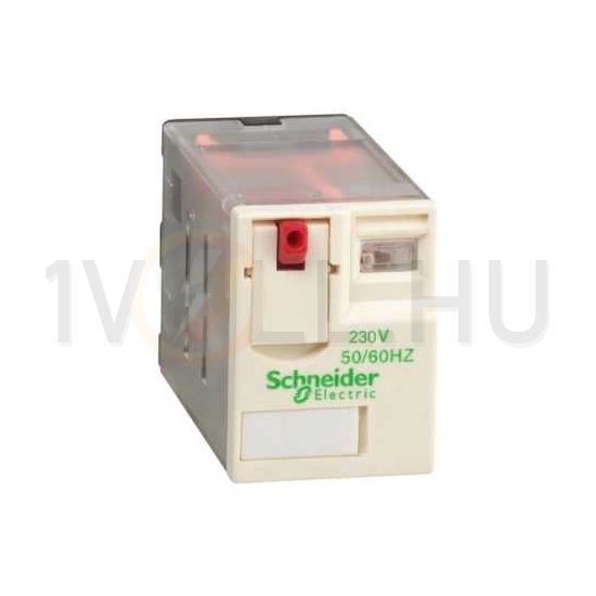 Miniatűr relé 6A 4v 230V50Hz monostabil IP20 Zelio RXM Schneider - RXM4AB1P7
