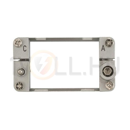 Modul keret ipari sokpólusú csatlakozóhoz  Gelenkrahmen 10B HARTING - 09140100303