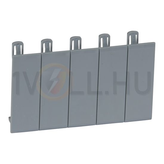 Modultakaró 5M műanyag szürke 87.5mmx 52mmx Plexo LEGRAND - 001961