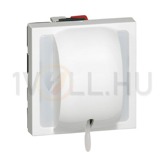 Mosaic 106 váltókapcsoló betét közp. fedéllel fehér süllyesztett IP31 1- húzózsinór LEGRAND - 077014