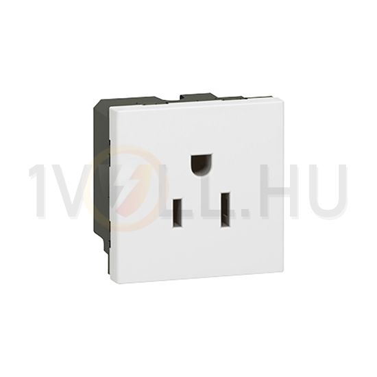 Mosaic 162 dugalj ANS amerikai szabvány központi fedlap fehér IP41 süllyesztett csavaros LEGRAND - 077504
