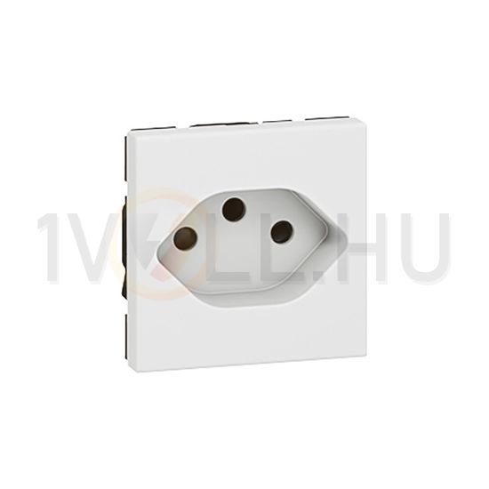 Mosaic 162 dugalj svájci szabvány Typ13 központi fedlap fehér IP40 modultartó LEGRAND - 077506