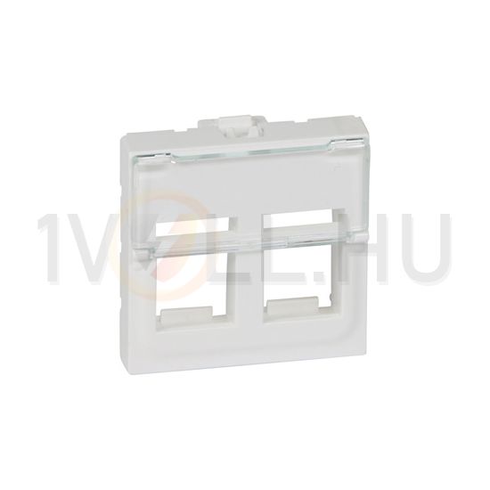 Mosaic adapterkeret 2xKeystone adatcsatlalkozóhoz fehér LEGRAND - 078610