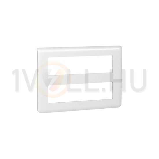 Mosaic keret 2x8-modulos fehér vízszintes műanyag LEGRAND - 078837