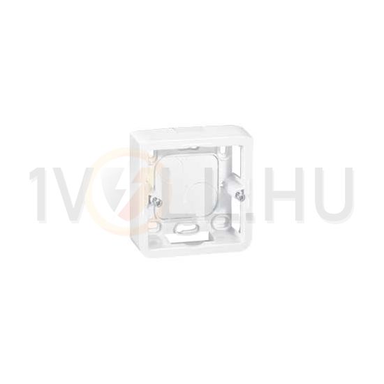 Mosaic kiemelődoboz 1-es vízszintes és függőleges fehér műanyag IP2X LEGRAND - 080280