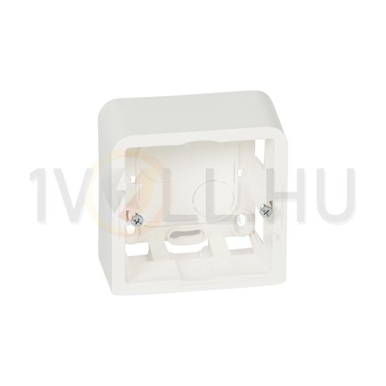 Mosaic kiemelődoboz 1-es vízszintes és függőleges fehér műanyag IP2X LEGRAND - 080281