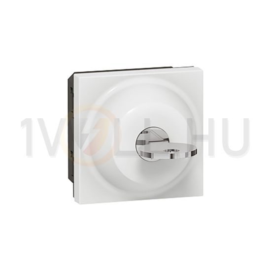 Mosaic 101 1P kapcsoló kulcsos betét közp. fedéllel fehér süllyesztett csavaros IP41 1- LEGRAND - 077072