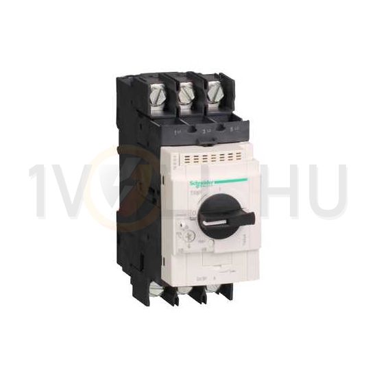 Motorvédő kapcsoló 3P 30-40A-hő 50kA fix termomágneses csavaros TeSys GV3-P Schneider - GV3P40