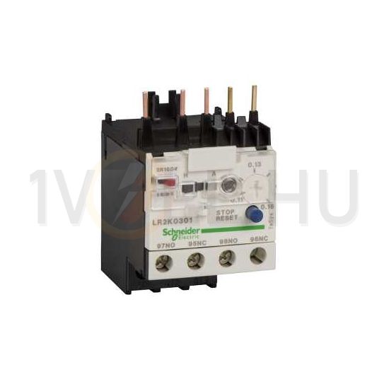 Motorvédő relé (hőkioldó) 10-14A 1-ny 1-z ráépíthető/önállóan szerelhető TeSys LR2-K Schneider - LR2K0321