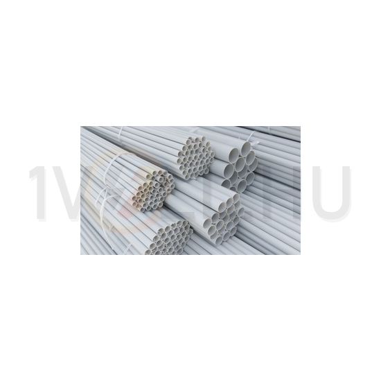 MÜI védőcső vastagfalú 2,5m 36mm/ szürke merev BUDVILL - CSŐ0005