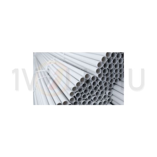 MÜIII védőcső vékonyfalú 2,5m 11mm/ szürke merev BUDVILL - CSŐ0007