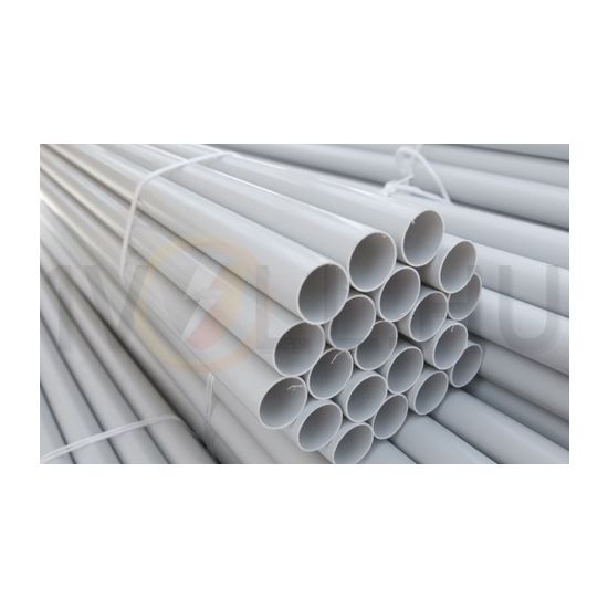 MÜIII védőcső vékonyfalú 2,5m 36mm/ szürke merev BUDVILL - CSŐ0012