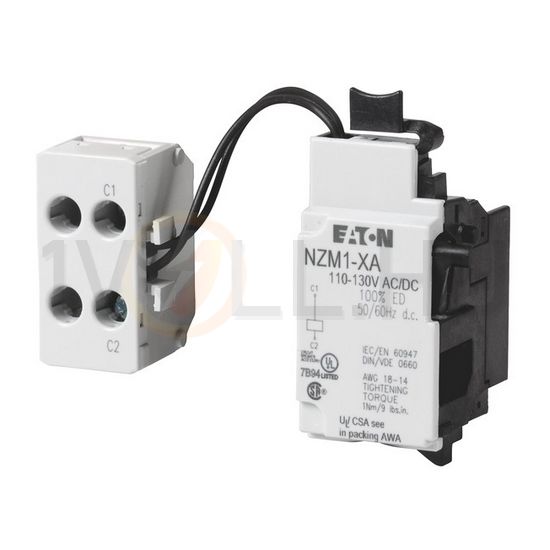 Munkaáramú kioldó 208-250VAC 208-250VDC NZM1-XA208-250AC/DC EATON - 259726