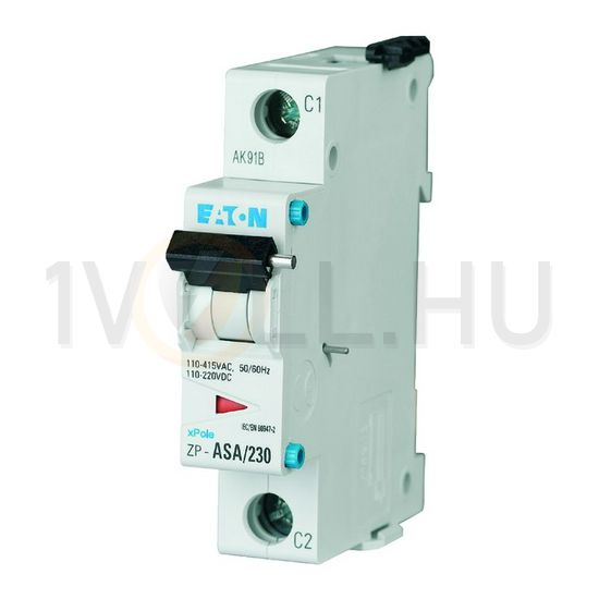 Munkaáramú kioldó PFL/PL7/PLI-hez 230V AC 1modul ZP-ASA/230 EATON - 248439