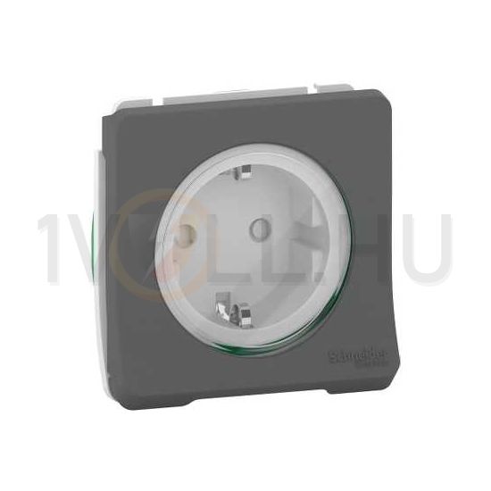 MurevaStyl 162 dugalj földelt szürke IP55 falonkívüli Schneider - MUR36135