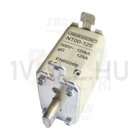 NH biztosítóbetét NH00 10A gL/gG 500V TRACON - NT00-10