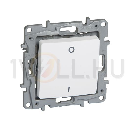 Niloé 102 2P kapcsoló betét fehér süllyesztett IP20 1- billentyű/gomb LEGRAND - 764517