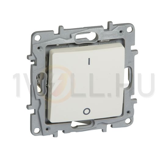 Niloé 102 2P kapcsoló betét bézs süllyesztett IP20 1- billentyű/gomb LEGRAND - 764617
