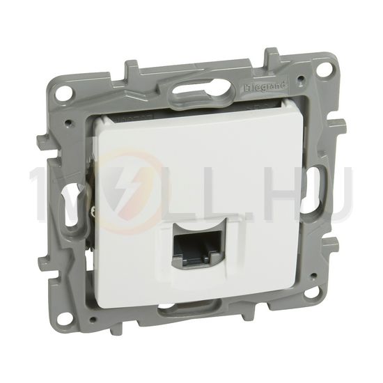 Niloé adatcsatlakozó dugalj UTP RJ45 8(8) Cat5e fehér csavaros LEGRAND - 764571
