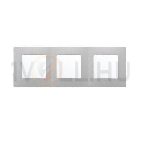 Niloé keret 3-as alumínium vízszintes és függőleges műanyag LEGRAND - 397043