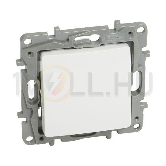 Niloé N106 nyomó betét 1- billentyűs 1v fehér IP20 süllyesztett dmax. műanyag LEGRAND - 764507