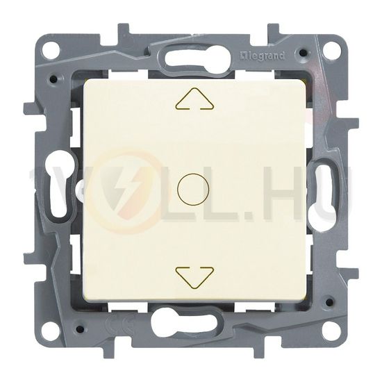 Niloé redőnymozgató NR105 1P nyomó billentyűs bézs műanyag LEGRAND - 764612