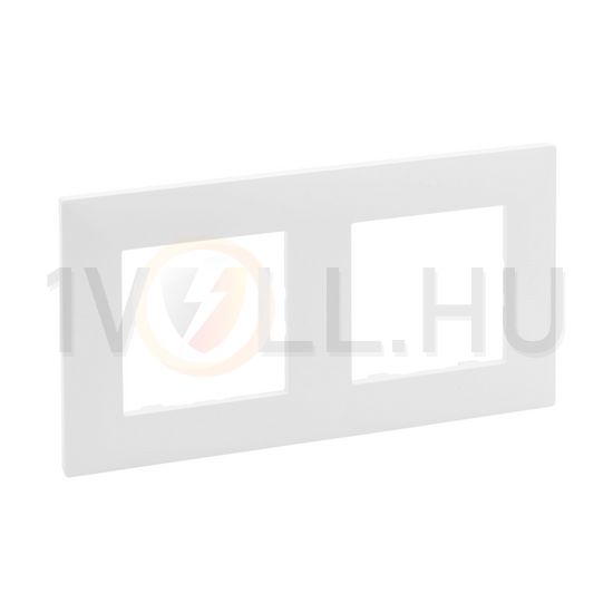 NiloéStep keret 2-egység vízszintes és függőleges műanyag fehér kezeletlen LEGRAND - 863192