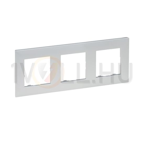 NiloéStep keret 3-egység vízszintes és függőleges műanyag alumínium kezeletlen LEGRAND - 863393