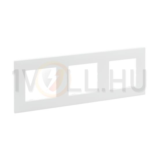 NiloéStep keret 3-egység vízszintes és függőleges műanyag fehér kezeletlen LEGRAND - 863193