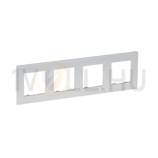 NiloéStep keret 4-egység vízszintes és függőleges műanyag alumínium kezeletlen LEGRAND - 863394