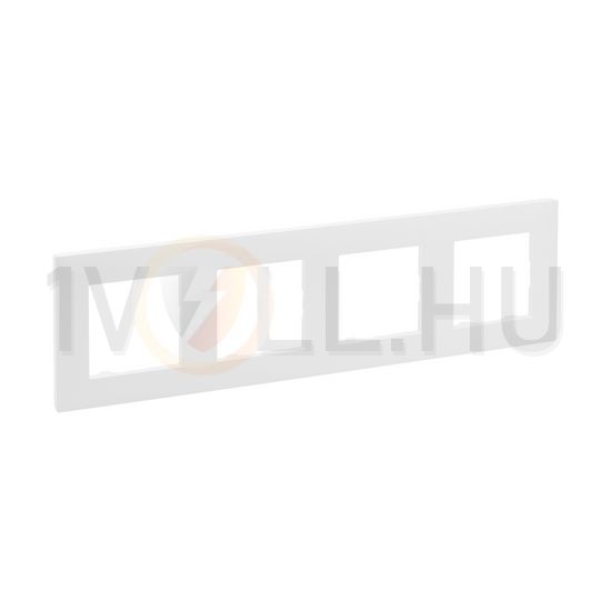 NiloéStep keret 4-egység vízszintes és függőleges műanyag fehér kezeletlen LEGRAND - 863194