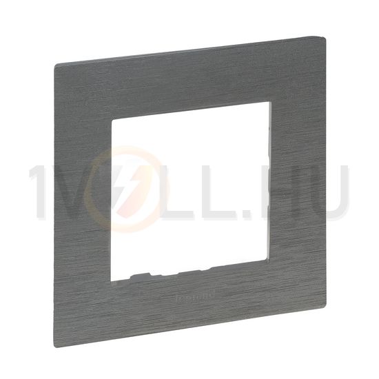 NiloéStep keret csiszolt szürke 1-egység vízszintes és függőleges műanyag kezeletlen LEGRAND - 863991