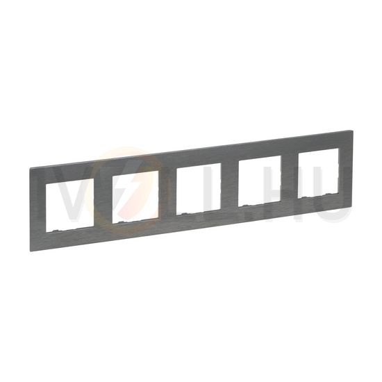 NiloéStep keret csiszolt szürke 5-egység vízszintes és függőleges műanyag kezeletlen LEGRAND - 863995