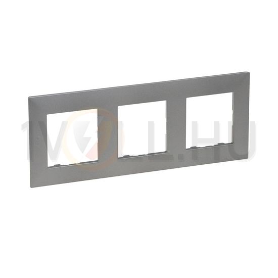 NiloéStep keret grafit szürke 3-egység vízszintes és függőleges műanyag kezeletlen LEGRAND - 863493