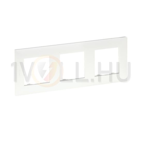 NiloéStep keret gyöngyház 3-egység vízszintes és függőleges műanyag kezeletlen LEGRAND - 863693