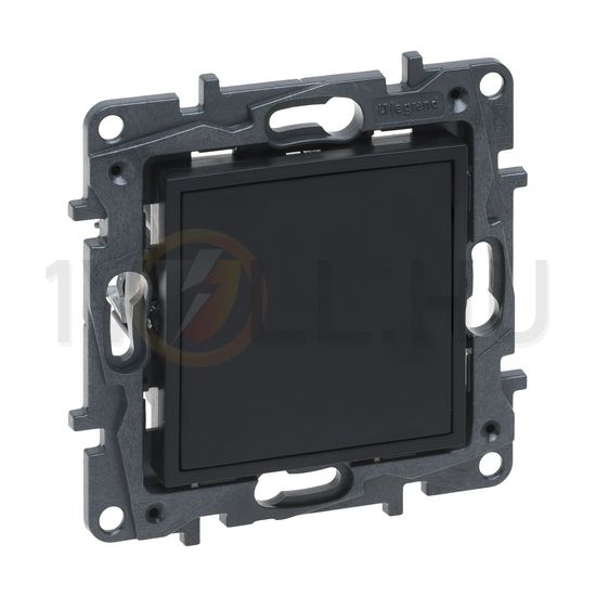 NiloéStep vakfedél műanyag négyzetes fekete LEGRAND - 863500