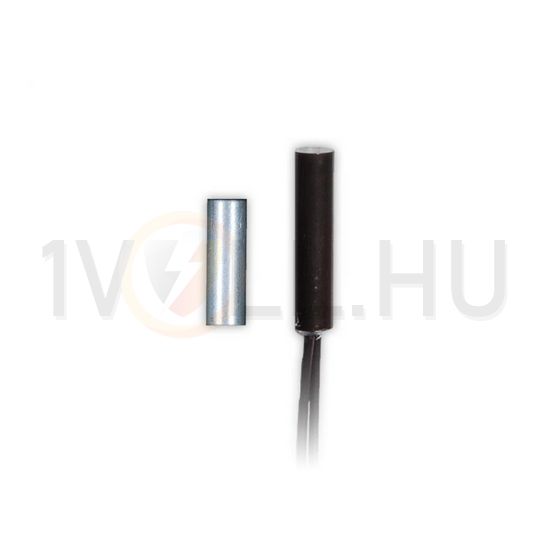 Nyitásérzékelő (reed-relé) 2vez. befúrható 15mm kapcs.táv süllyesztett barna TANE ALARM - TAP-15BR