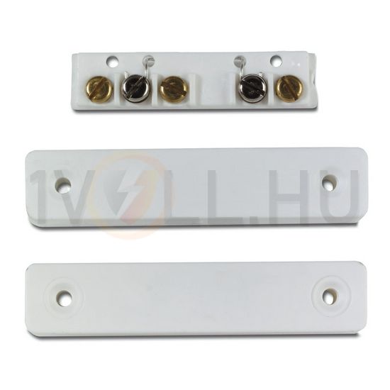 Nyitásérzékelő (reed-relé) 4vez. 20mm kapcs táv. falonkívüli fehér UTCF - MM102