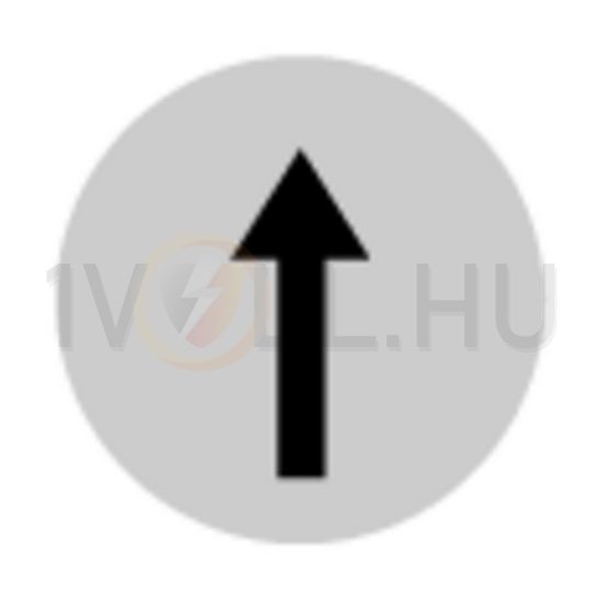 Nyomógomb-lapka kerek lapos fehér