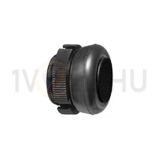 Nyomógombfej műanyag d22 darukapcsolóhoz lapos fekete kerek Harmony XAC Schneider - XACA9412