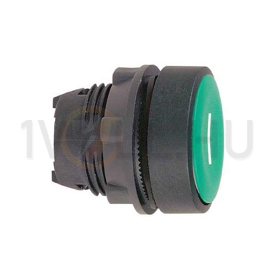 Nyomógombfej műanyag d22 ^ lapos fehér kerek visszaugró Harmony XB5 Schneider - ZB5AA334