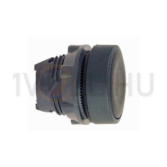 Nyomógombfej műanyag d22 lapos fekete/fehér/piros kerek visszaugró Harmony XB5 Schneider - ZB5AA2