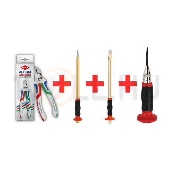 Oldalcsípő fogó foci VB 70 02 160 S8 + Rennsteig automata pontozó 430 230 + Rennsteig laposvéső 361 253 0 + Rennsteig hegyesvéső 361 256 0 - KNIP-RENN-AKC-2