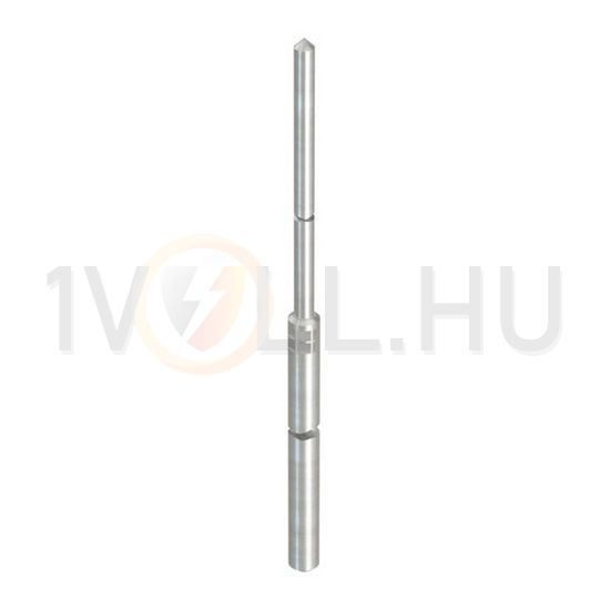 Optimális felfogórúd 16kg-betonlábhoz + felfogócsúcs 2000mm 10-16mm-átmérő VI J.PRÖPSTER - 103181