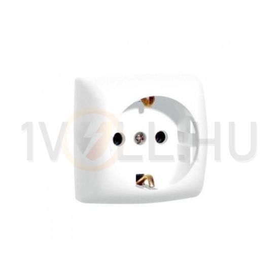 Oteo 162 dugalj földelt központi fedlap fehér IP31 falonkívüli csavaros LEGRAND - 086129