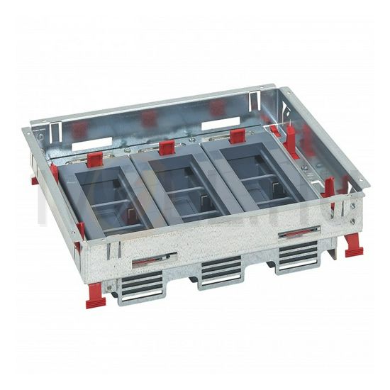 Padlódoboz vízszintesen állítható standard 18-szerelvényhez LEGRAND - 088021