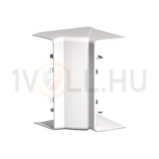 Parapetcsatorna belső sarok 75x55-höz szimmetrikus 80-100° fényesfehér OptiLine 45 Schneider - ISM10101P