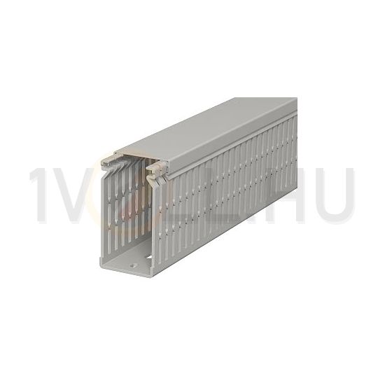 Perforált huzalozócsatorna 80mm x 40mm x 2000mm gránitszürke 12.5mm LK4 N 80040 OBO-BETTERMANN - 6178227
